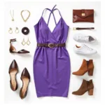 Accessorizing a Purple Going Out Set