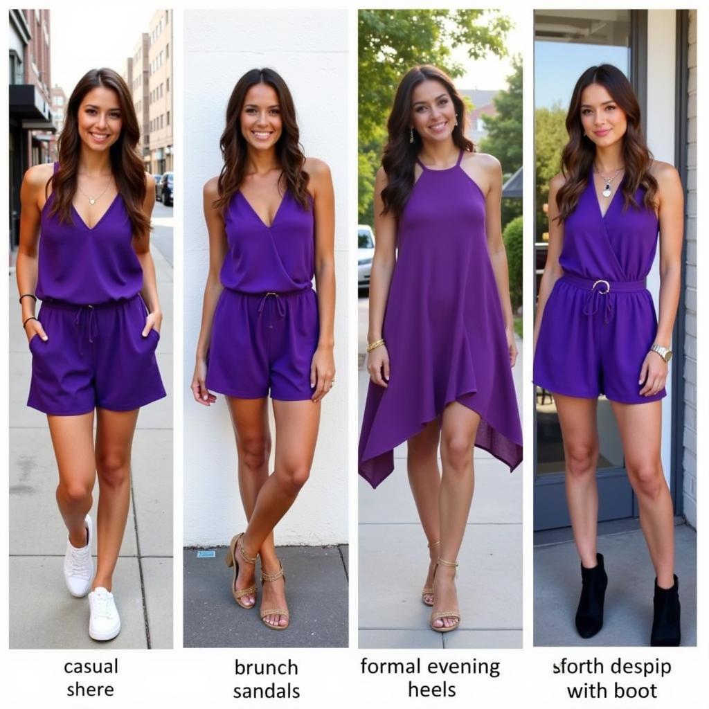 Purple Going Out Sets for Different Occasions