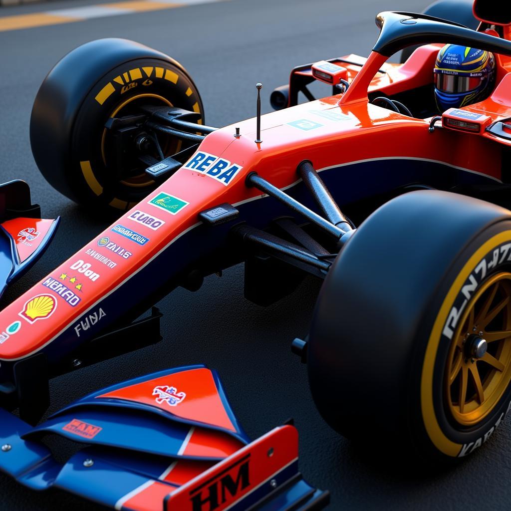 Adjusting the Front Wing in F1 23 for Qatar