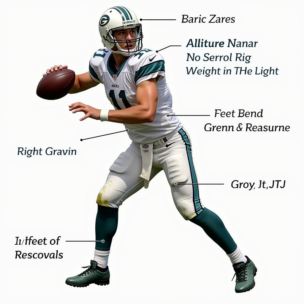 Balanced QB Stance Foundation