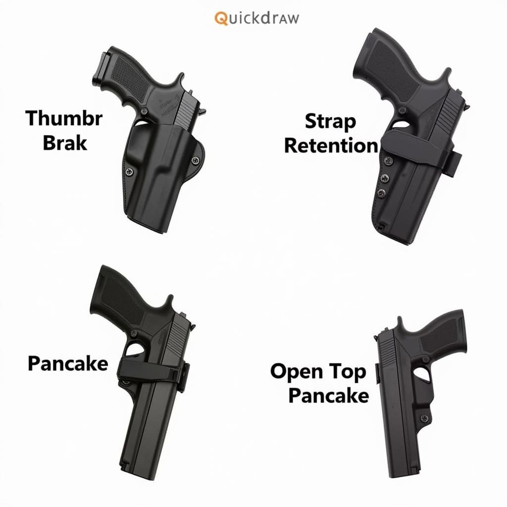 Types of Quickdraw Holsters