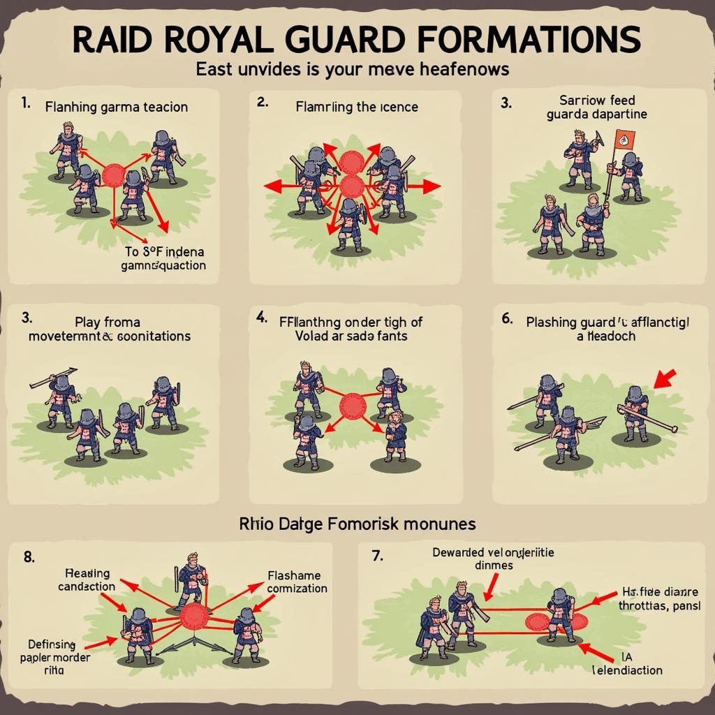 Raid Royal Guard Formations and Tactics