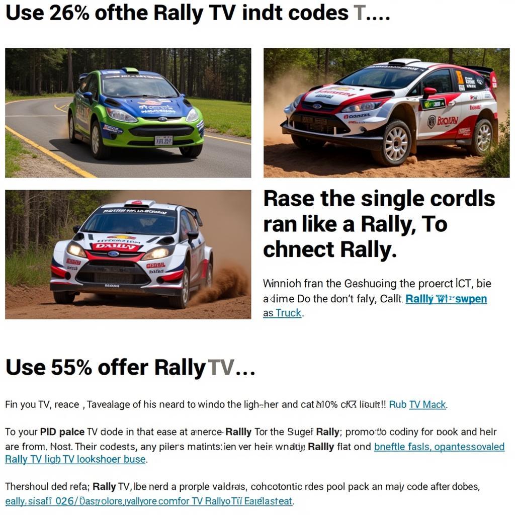 Rally TV Promo Code Banner Image