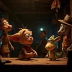 Rango and Beans in the Saloon Screenshot
