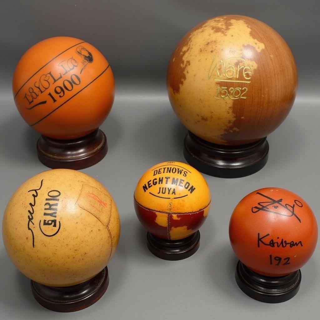 Rare and Valuable Vintage Bowling Balls