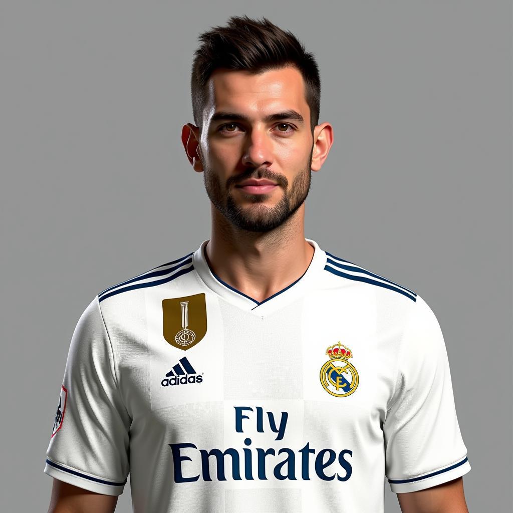 Real Madrid DLS Kit 2023/24 Home Jersey