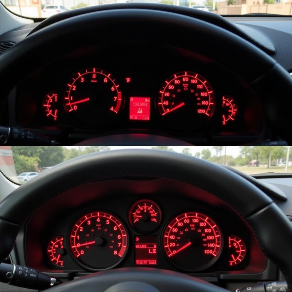 Red Speedometer Aftermarket