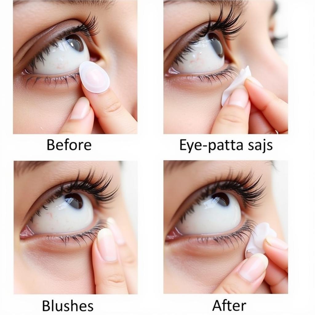 Eye Patches Reducing Puffiness