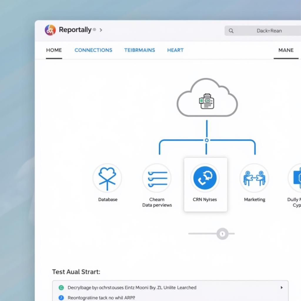 Reportally Data Integration Dashboard