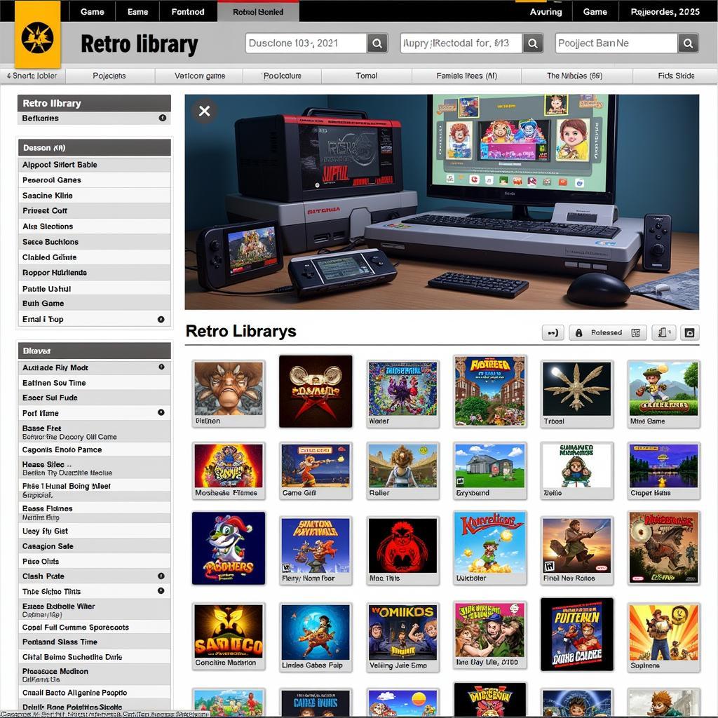 Retro Gaming Online Archives