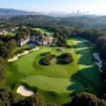 Riviera Country Club Aerial View