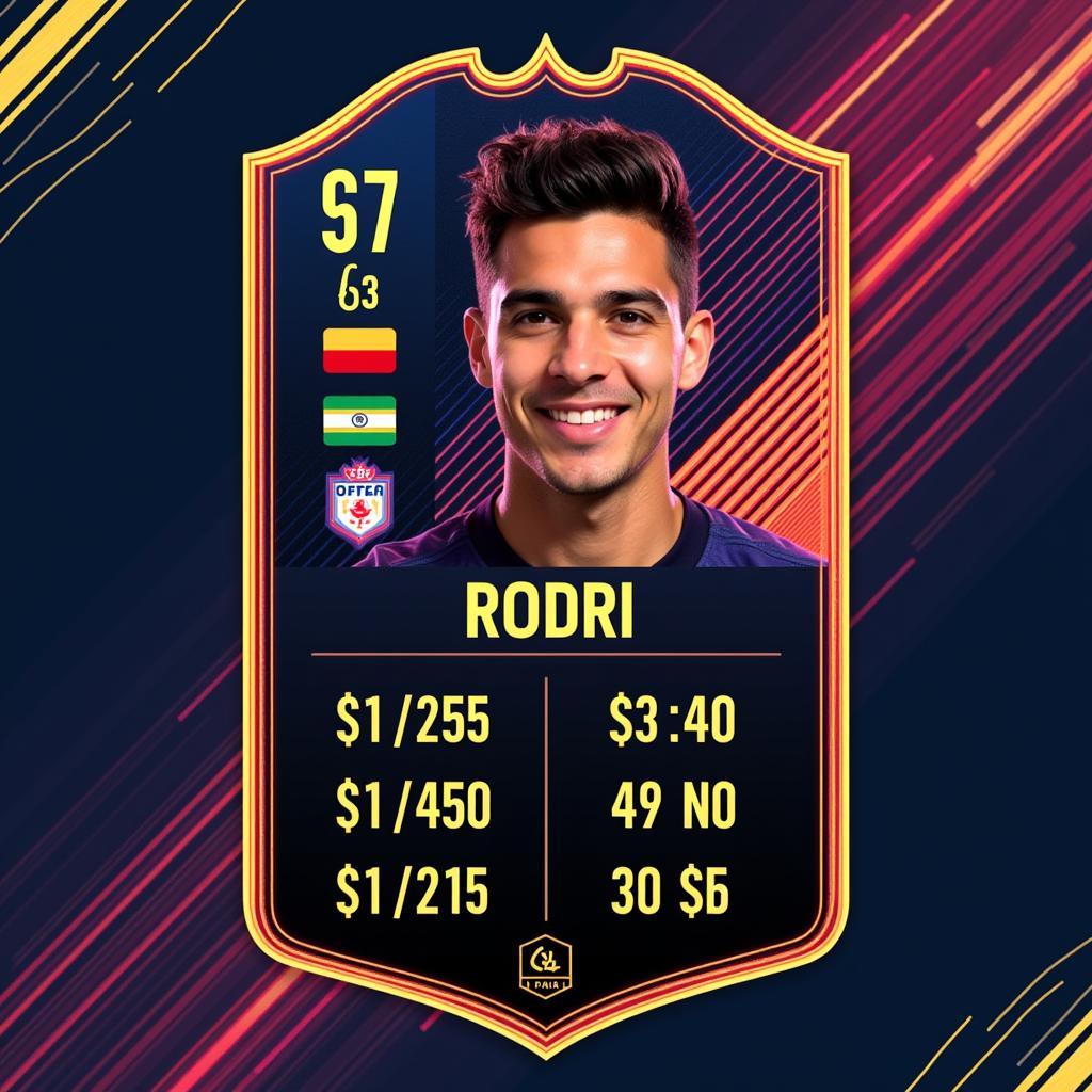 Rodri FIFA 23 Ultimate Team Card