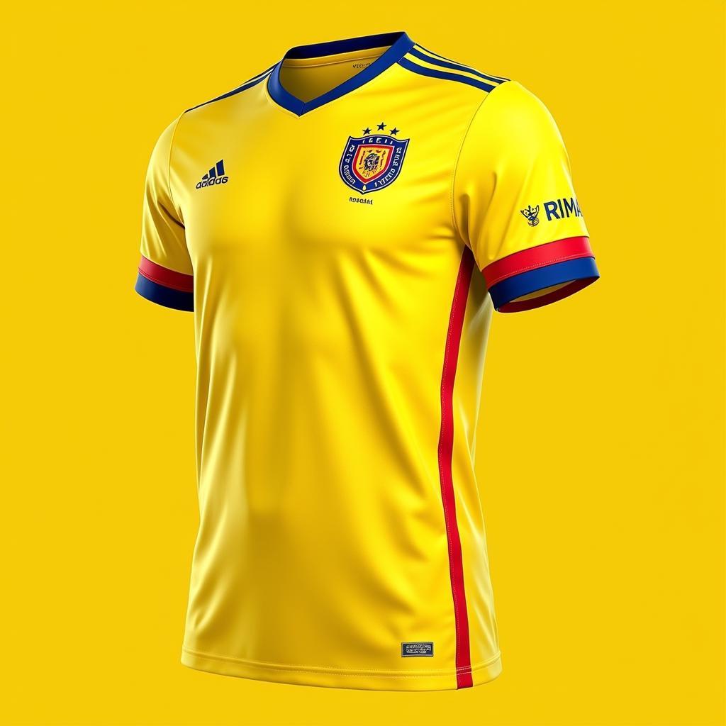 Romania Euro 2024 Home Kit Jersey