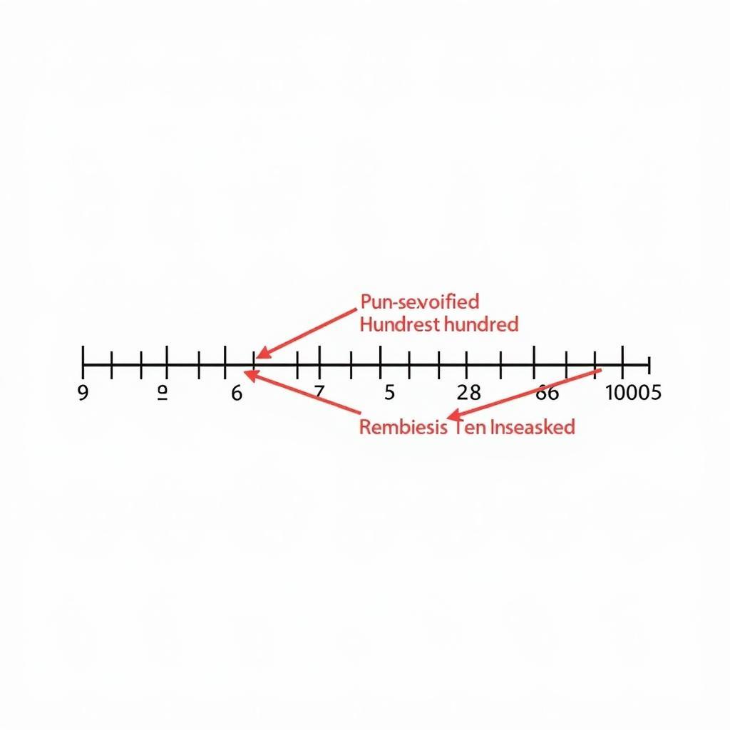 Visualizing Rounding 91,100 to Different Place Values