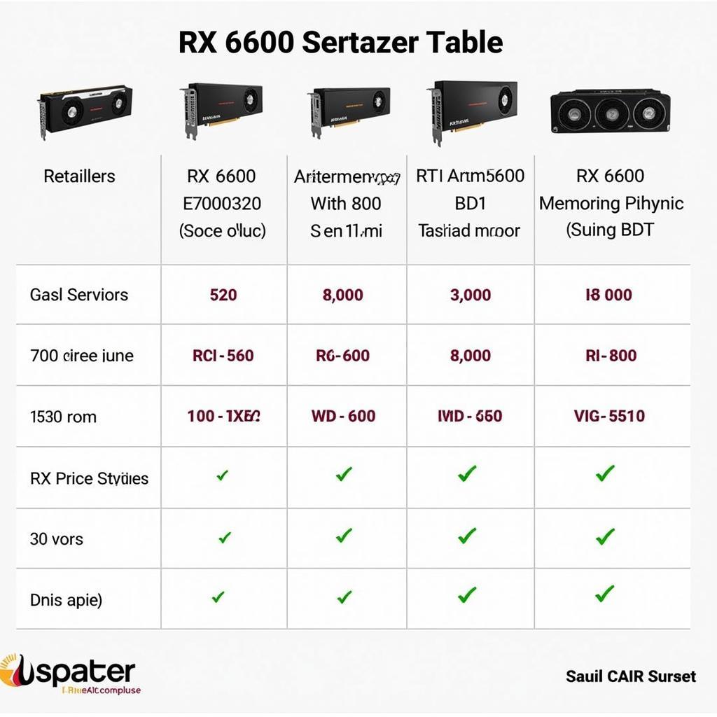 RX 6600 Price Comparison in Bangladesh