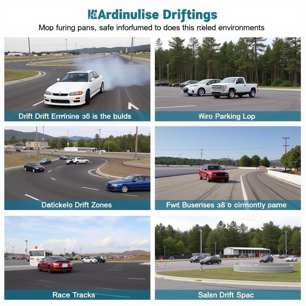 Safe Drifting Practice Locations