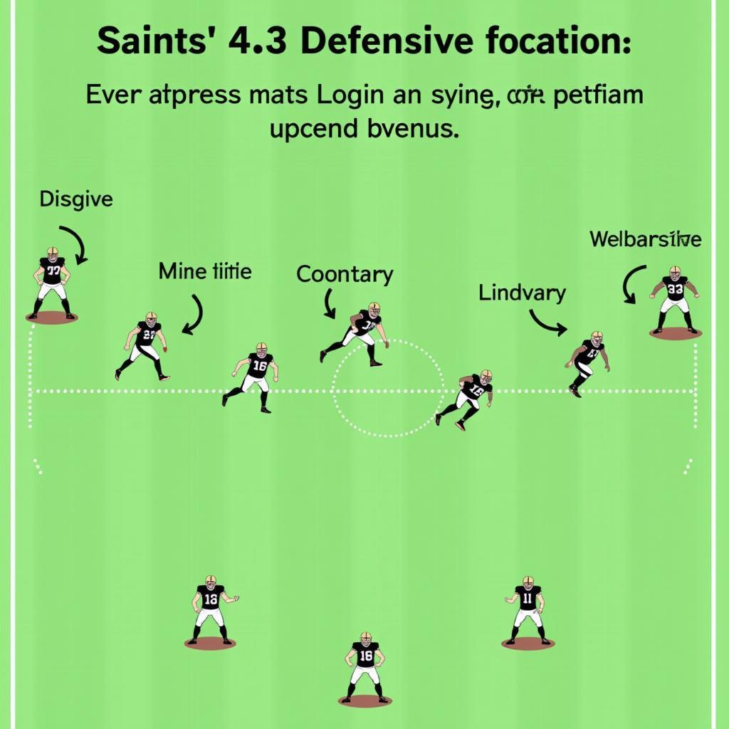 Saints 4-3 Defense Formation