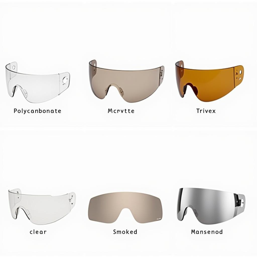 Different Types of See Through Visors