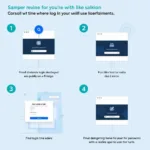 Service Reef Login Process Illustration