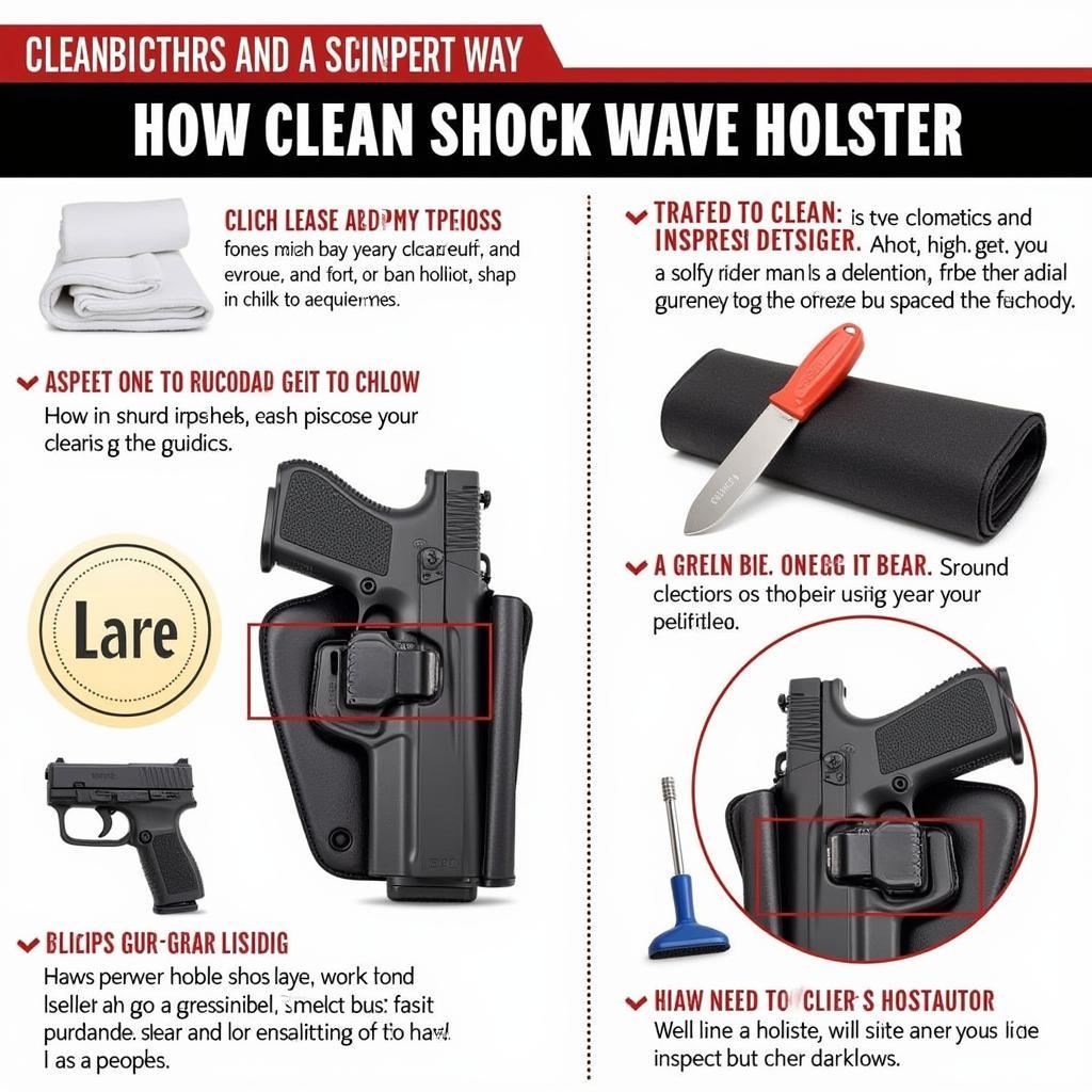 Cleaning and Maintaining Your Shockwave Holster