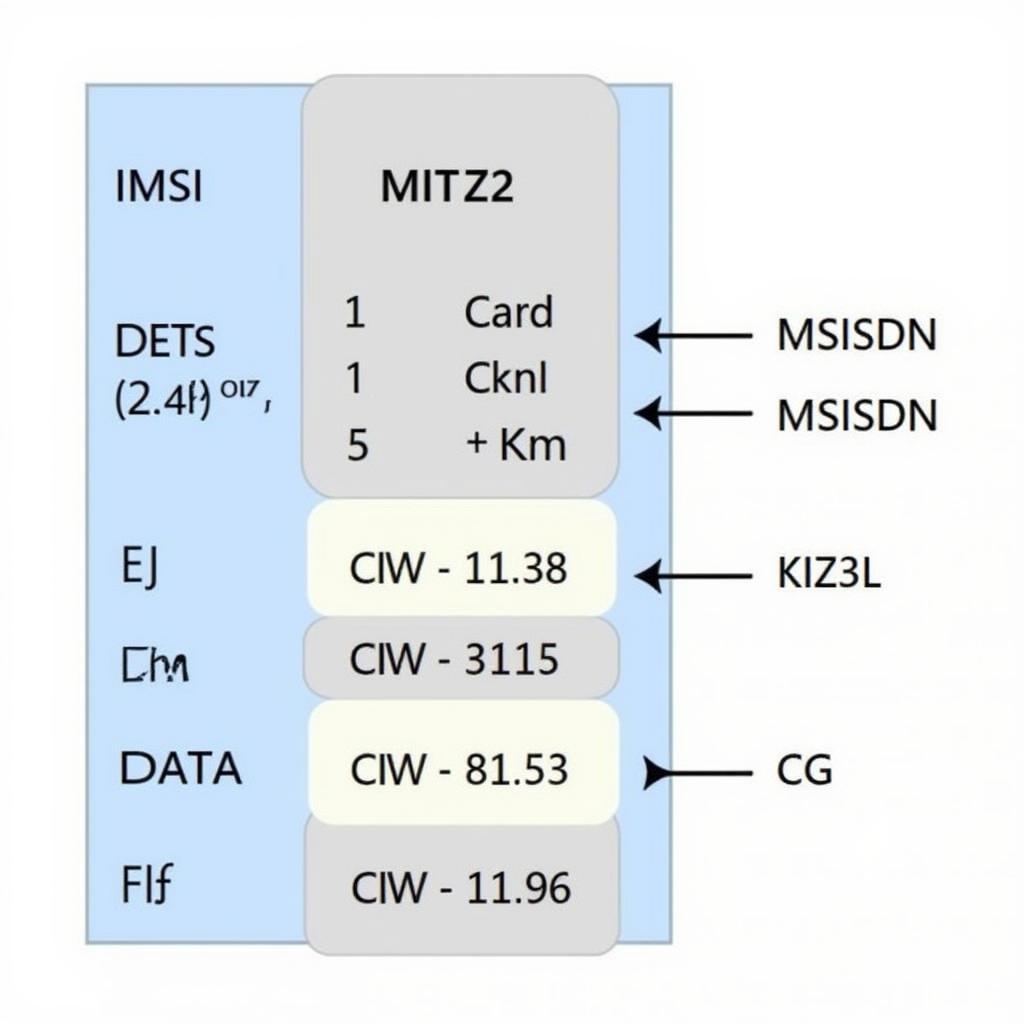 Sim Card Data Structure Illustration