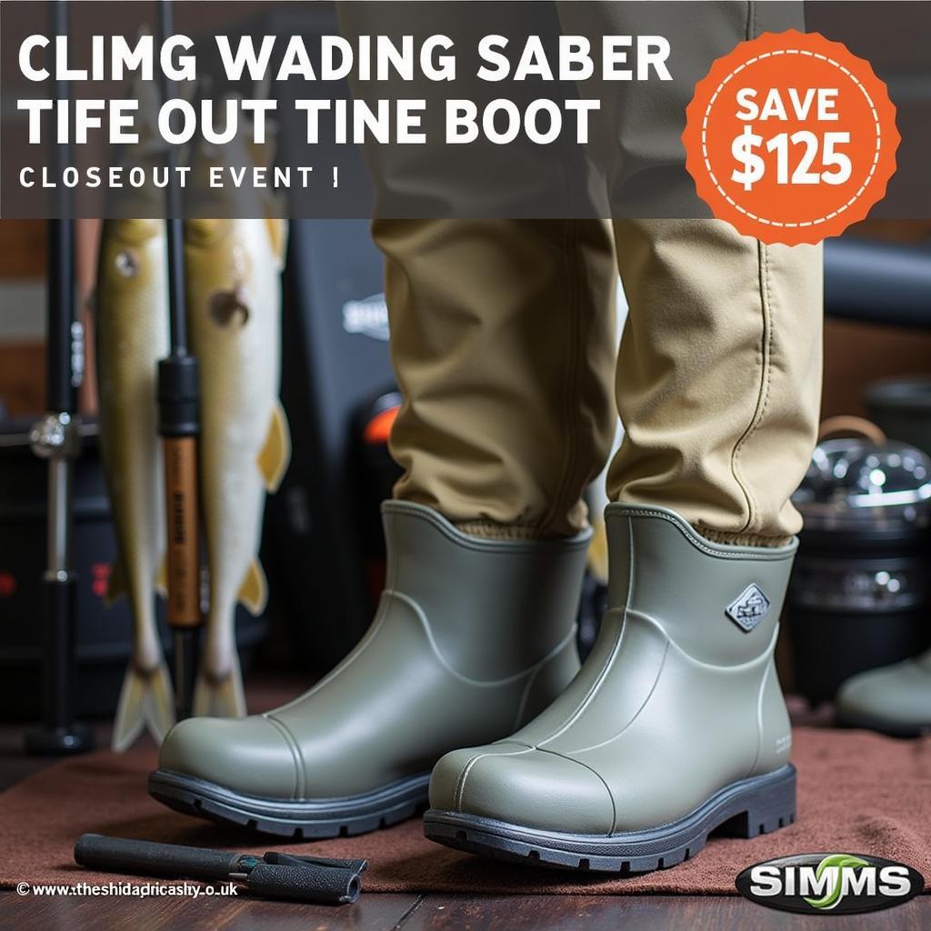 Simms Closeout Wading Boots on Sale