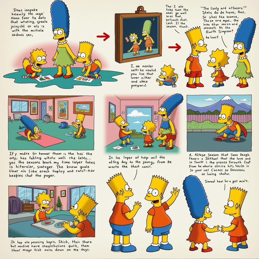 Simpsons Animation Process