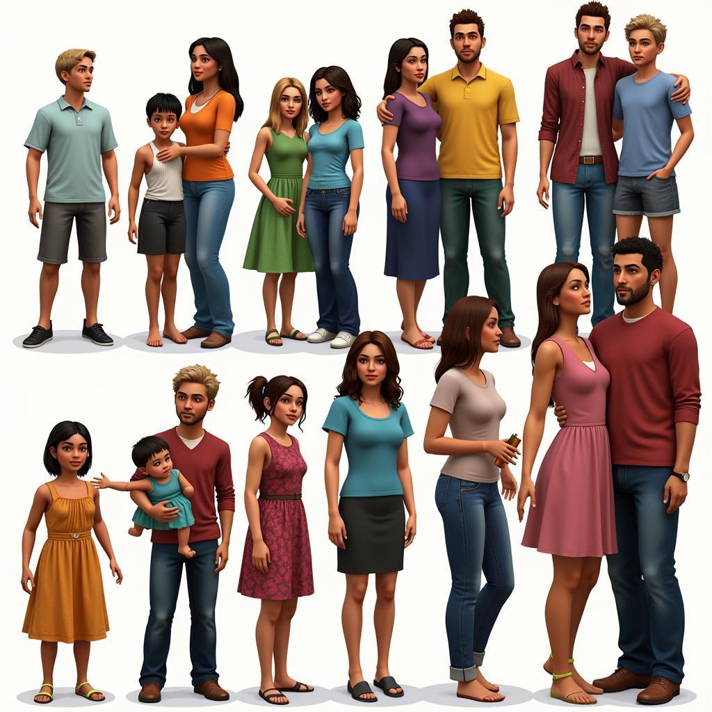 Sims 2 Liana Family Legacy Across Generations