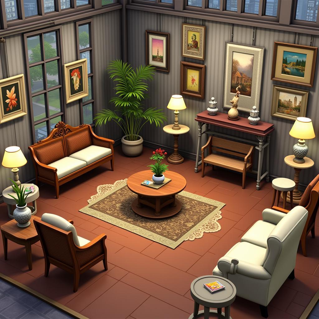 Sims 3 Consignment Store Interior