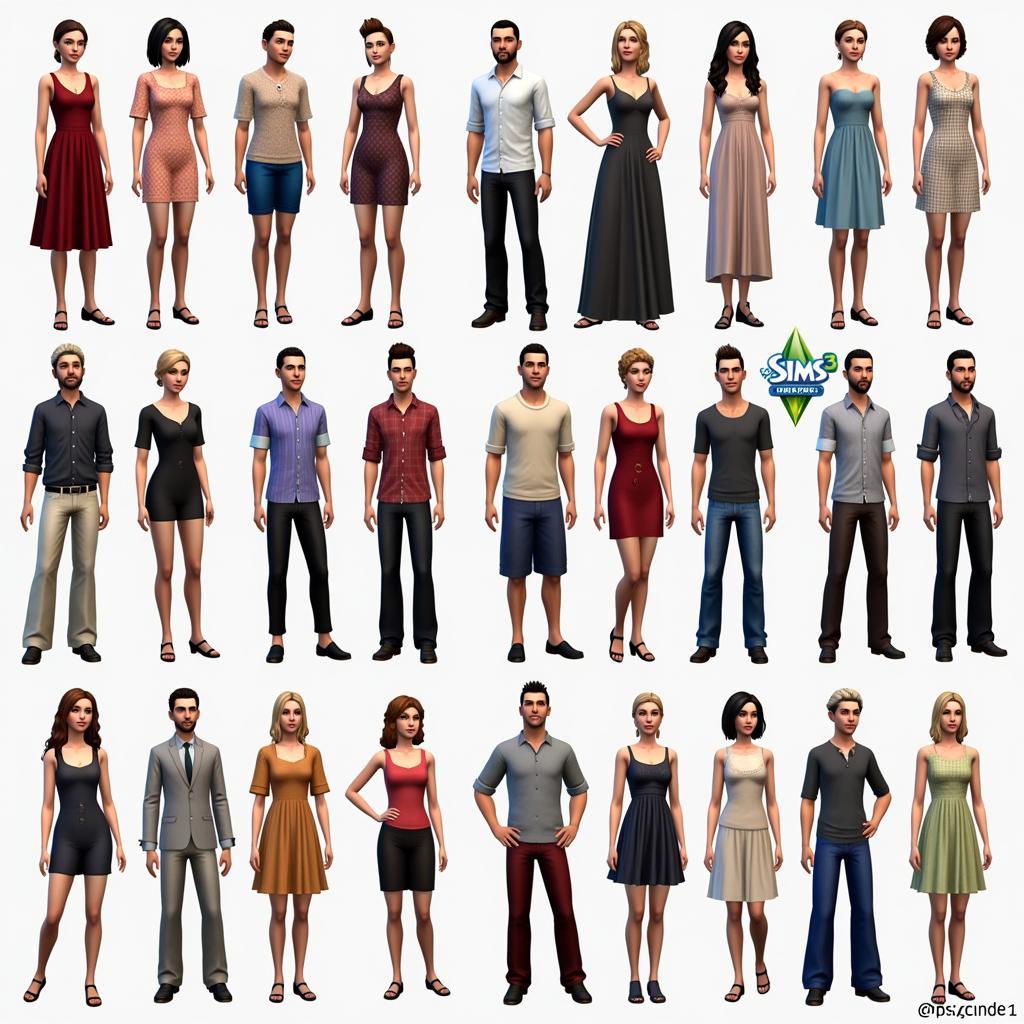 Sims 3 Custom Content Clothing