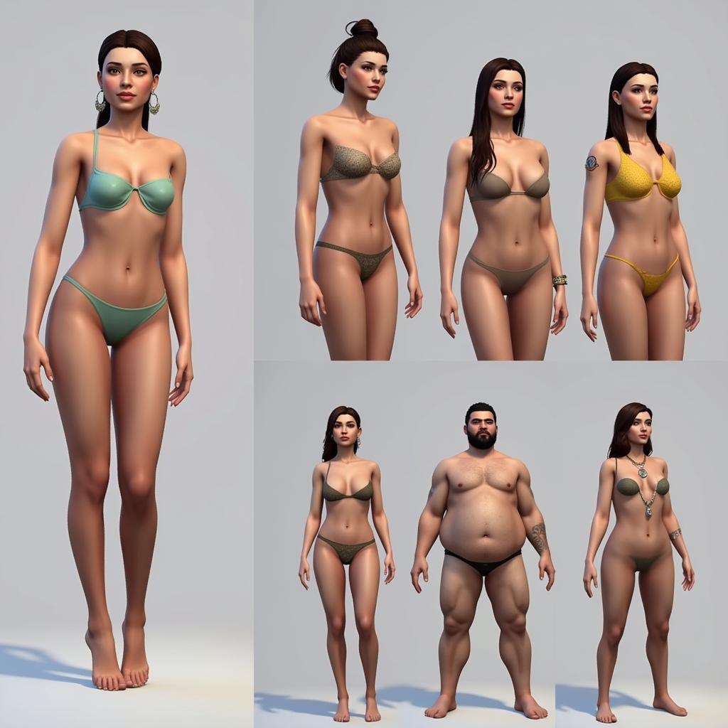 Sims 4 Body Modification Options