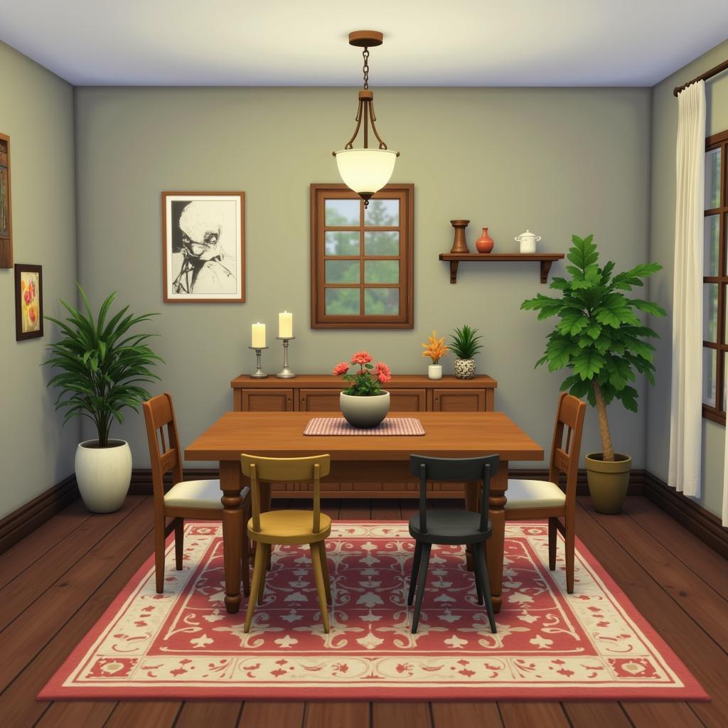 Sims 4 Dining Room Decor Ideas