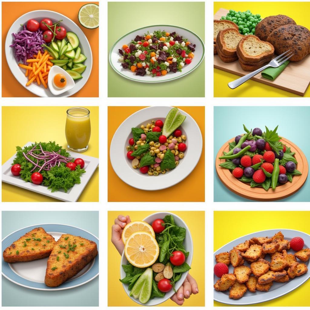 Healthy meals for Sims 4 characters