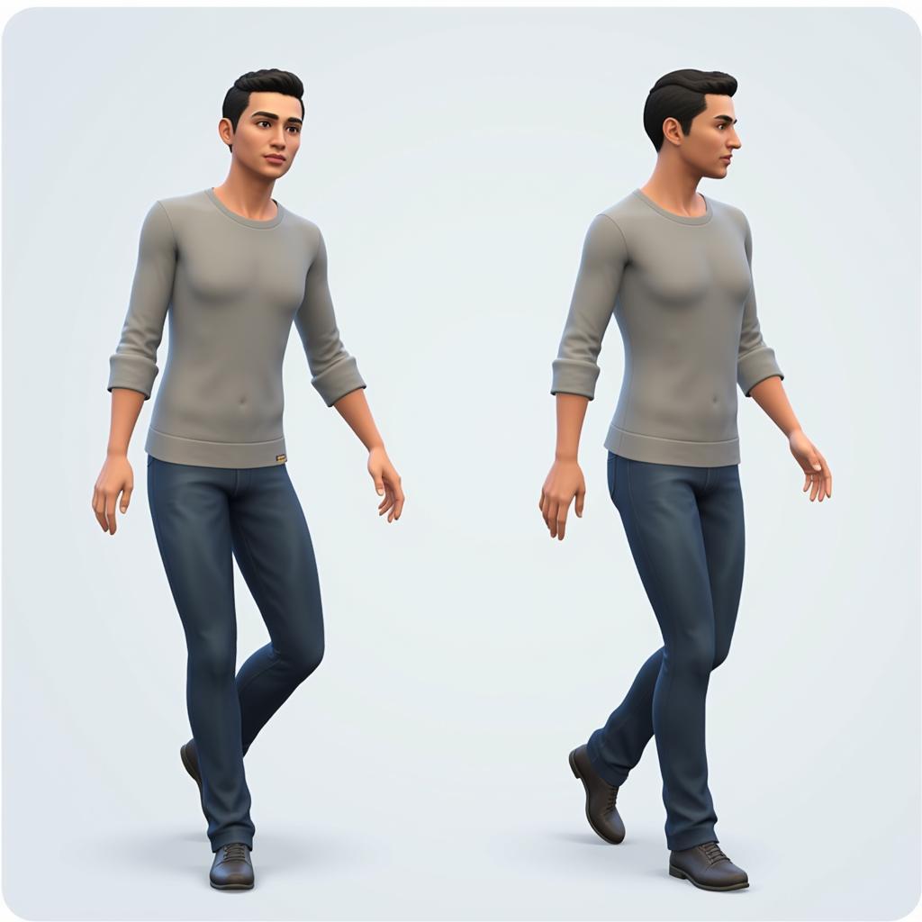 Sims 4 Hip Sliders Comparison