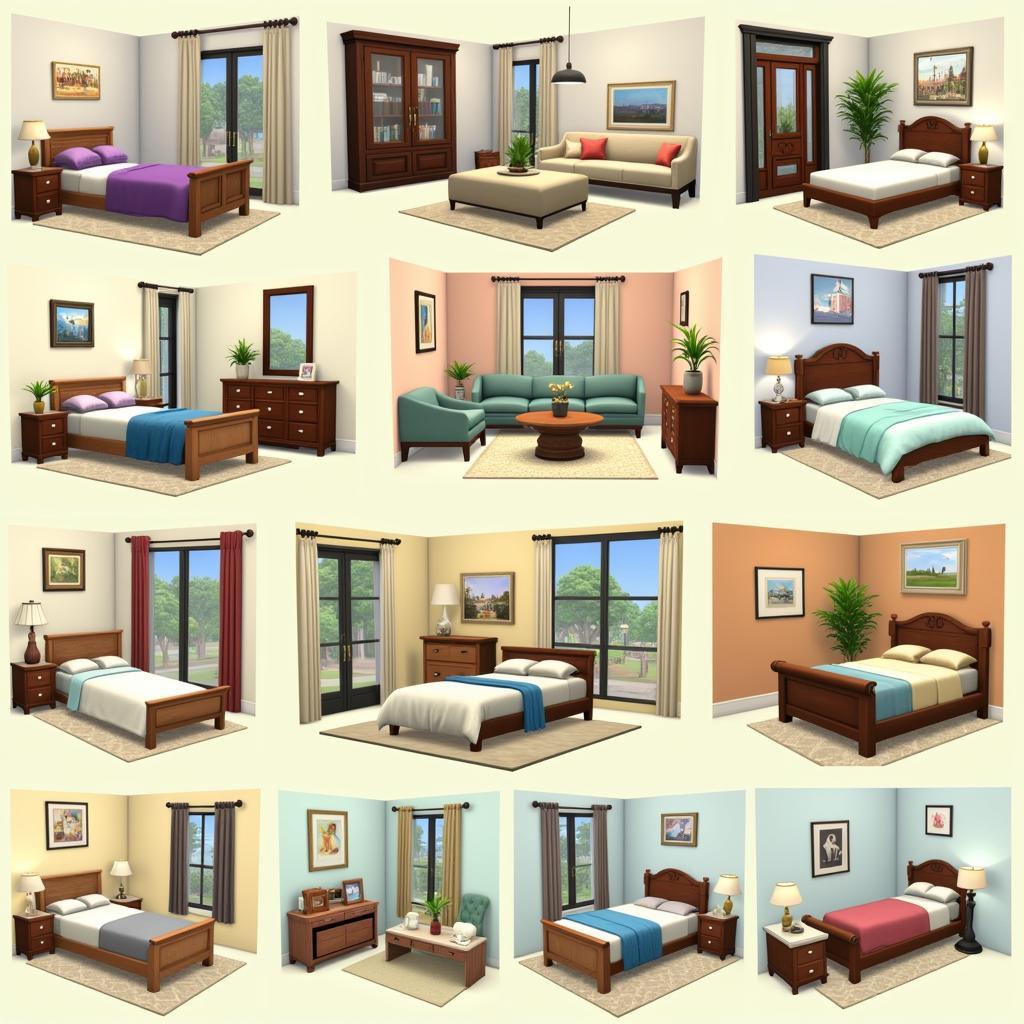 Sims 4 Mxims Furniture and Decor