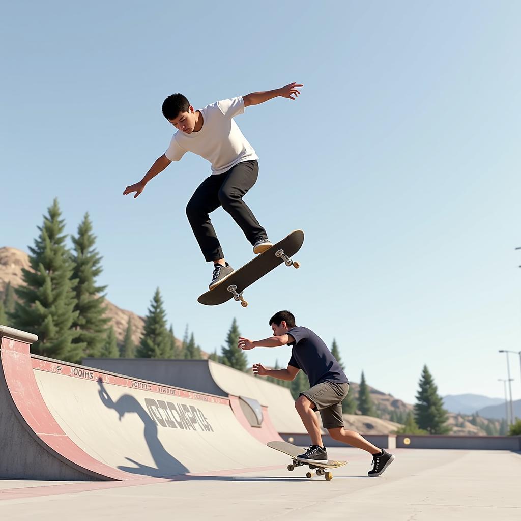 Landing Complex Trick Combinations in Skate 3