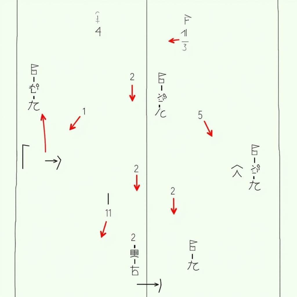 Diagram of the Slot T Formation