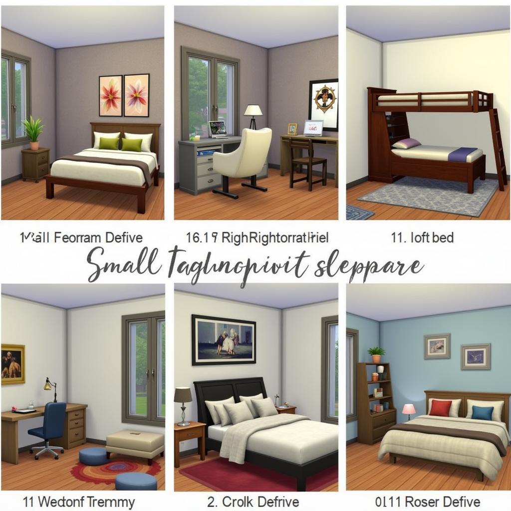 Maximizing Small Bedroom Space in Sims 4 with CC: Clever Furniture and Decor Ideas