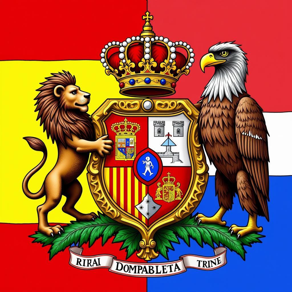 Spanish Family Crest Symbols: Lion, Eagle, Castle