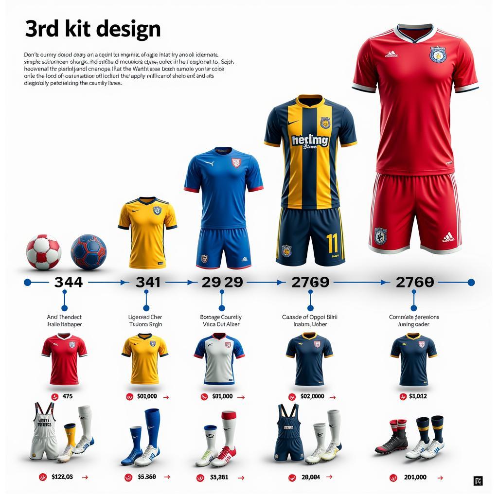 Evolution of Sporting 3rd Kits