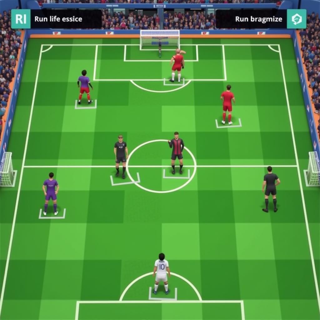 Illustrative example of sportsgrid game mechanics