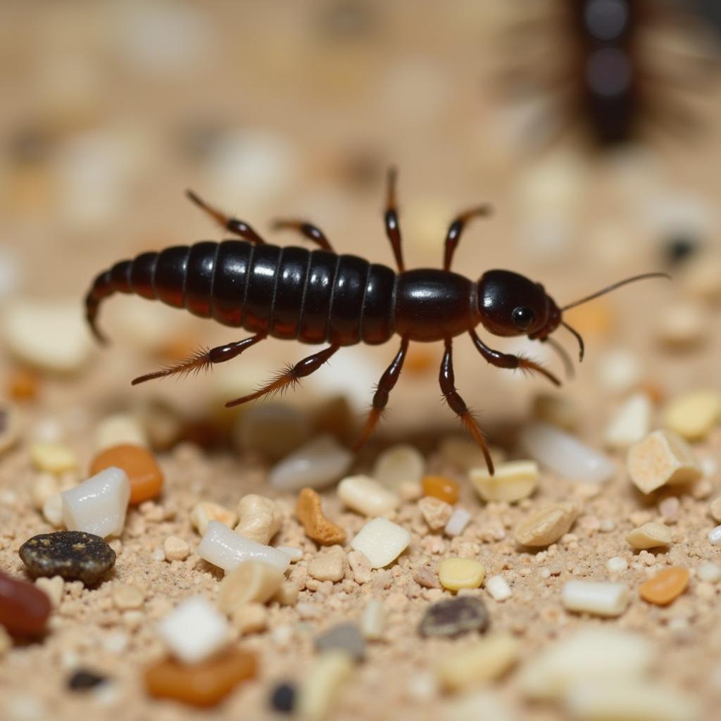 Springtails in Cat Litter Box