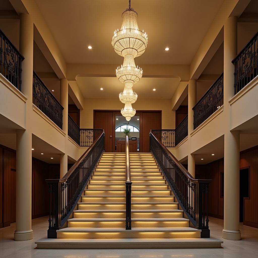 Pendant Lighting for Open Staircases