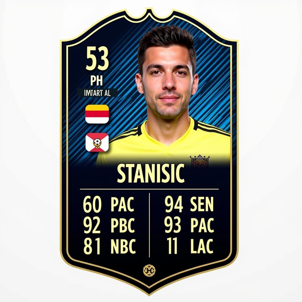 Josip Stanisic FIFA 23 Player Card