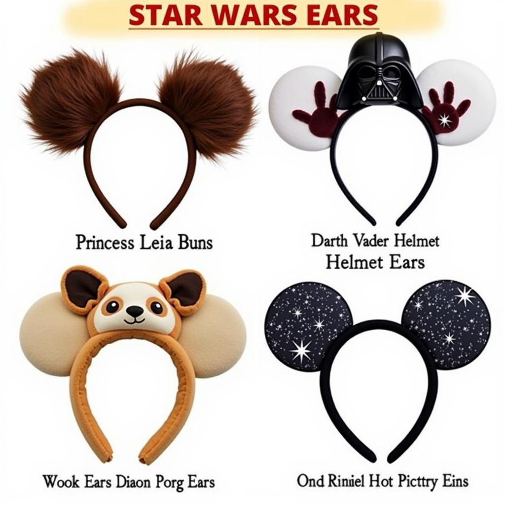 Different Types of Star Wars Ears