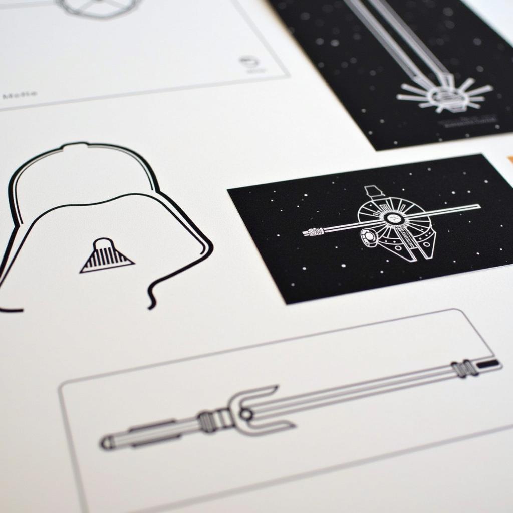 Star Wars Minimalist Wallpaper Designs