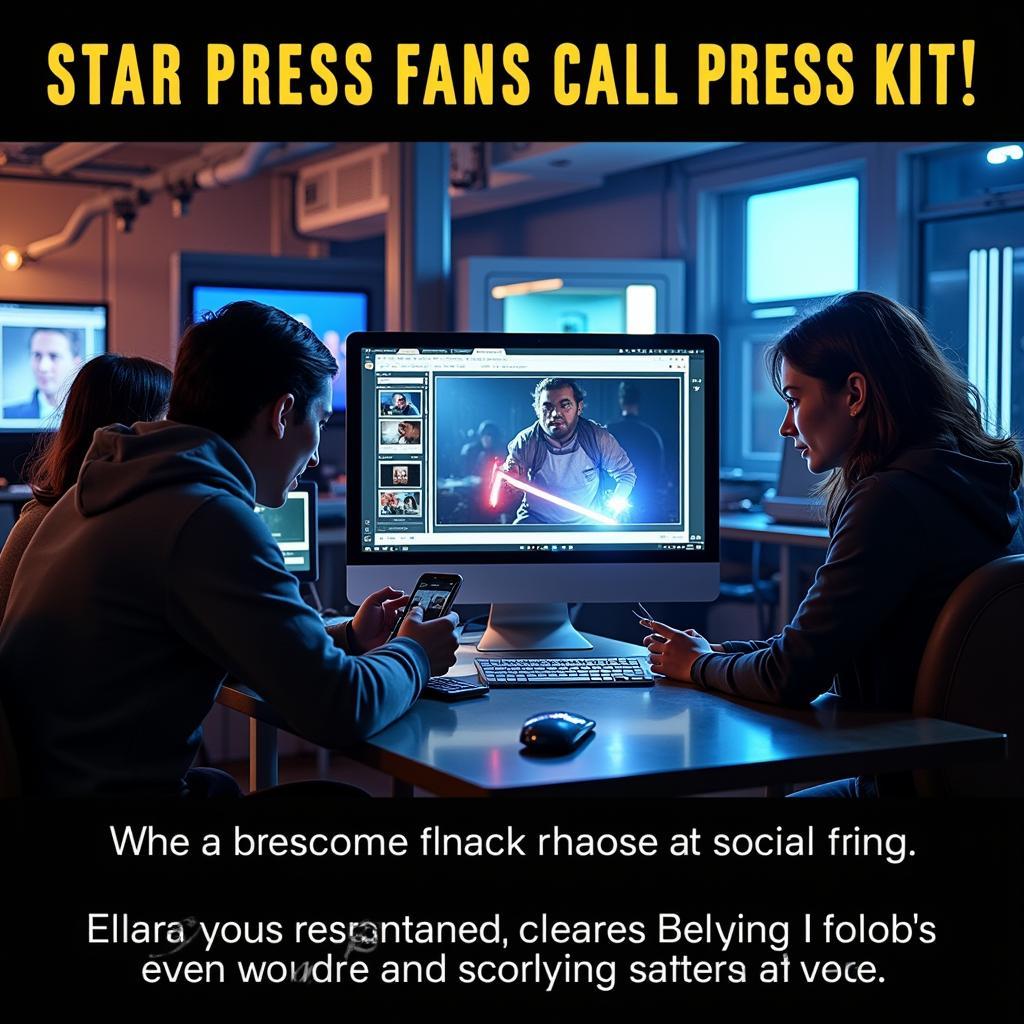 Star Wars Press Kit and Fan Engagement