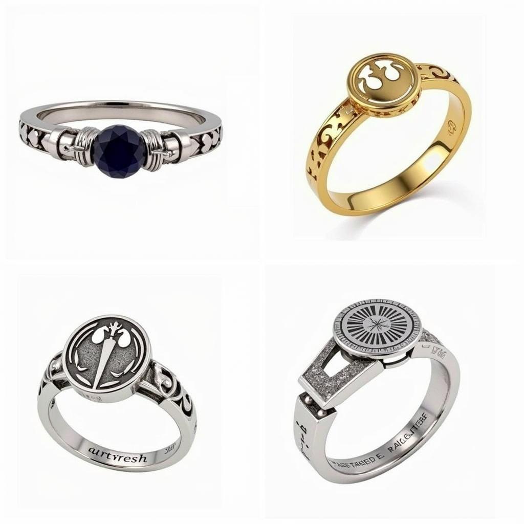 Star Wars Engagement Ring Designs