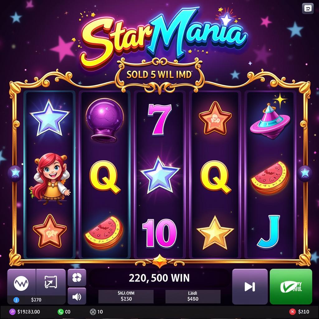 StarMania Slots Gameplay Screenshot