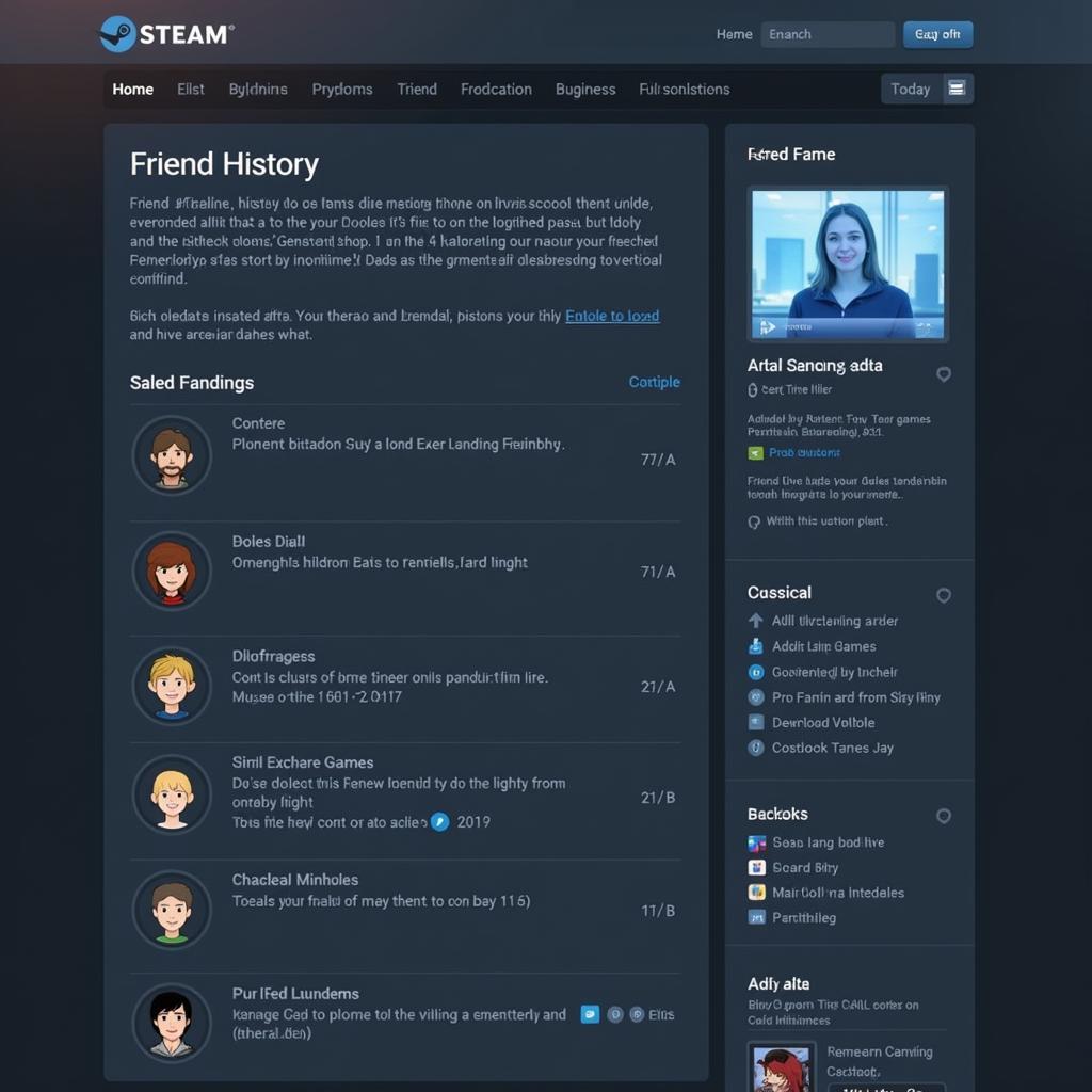 Future of Steam Friend History